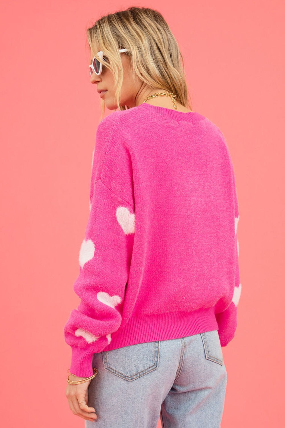 Pink Valentine’s Sweater