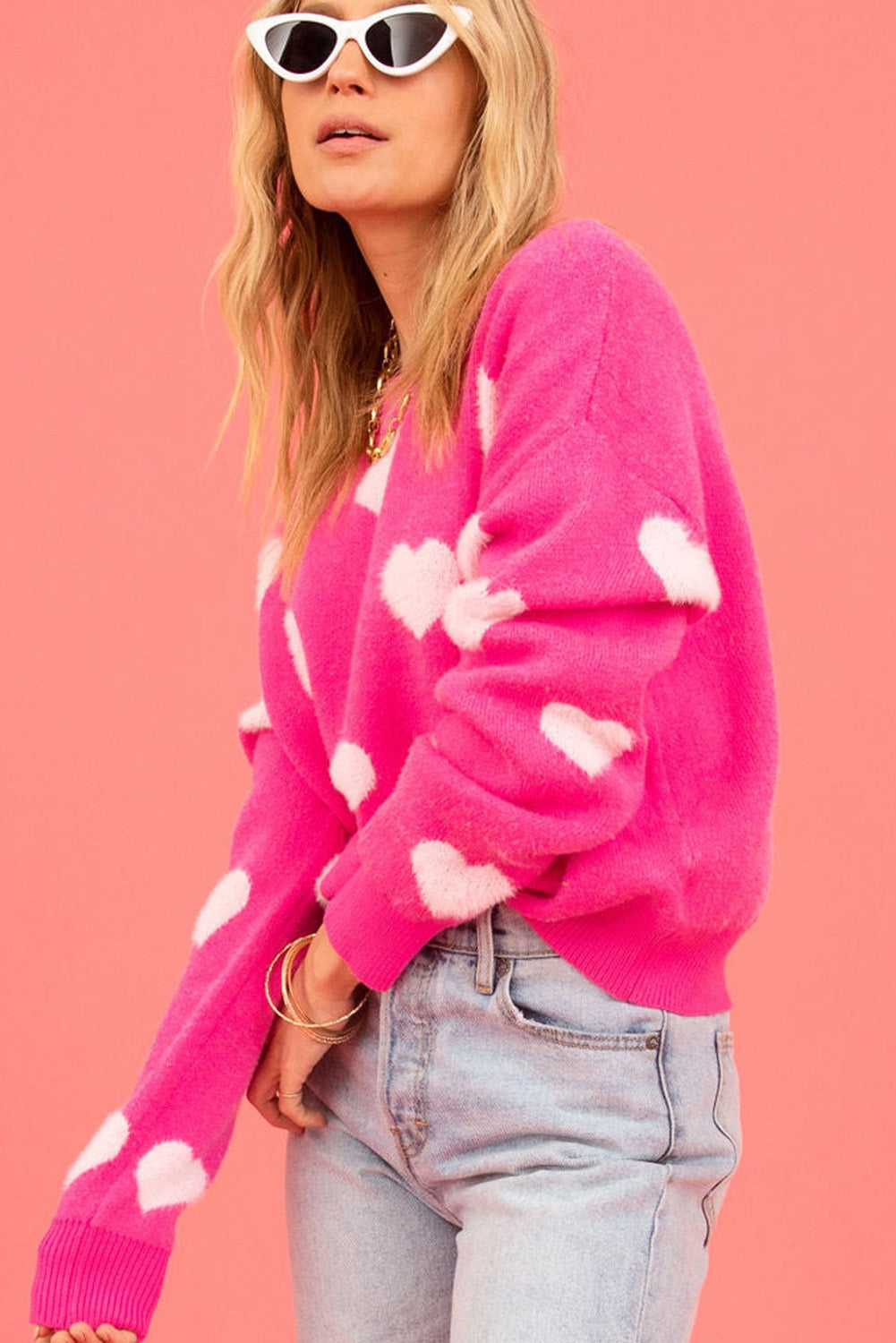 Pink Valentine’s Sweater